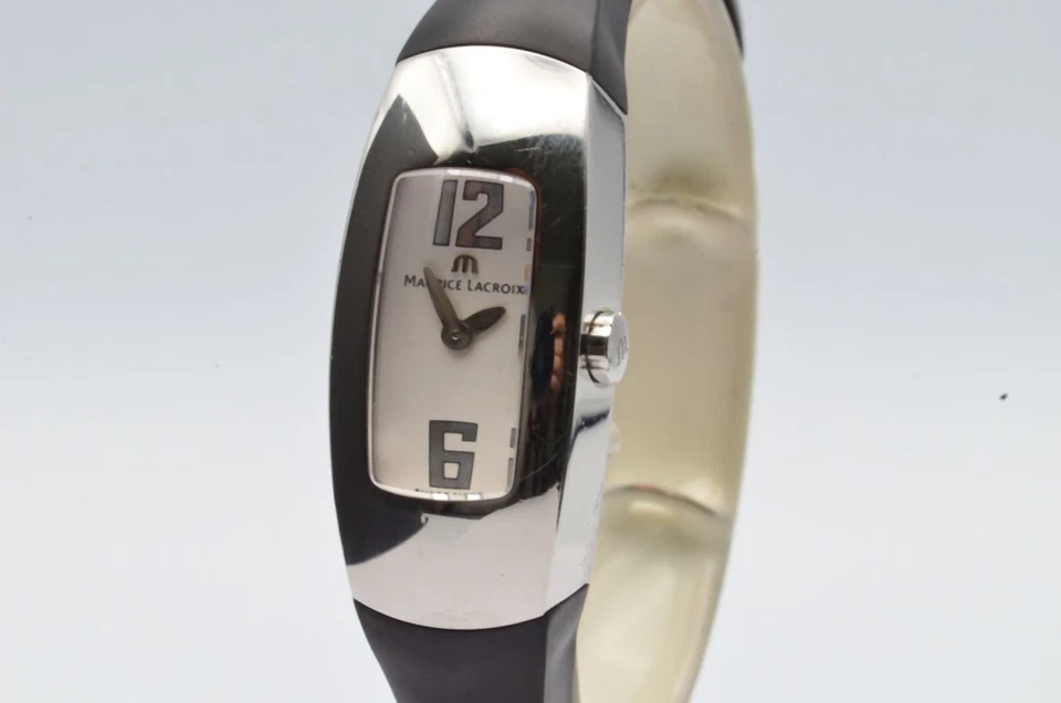 Reloj para mujer Maurice Lacroix Intuition acero cuarzo 0 29/32 pulgadas 32860 bueno ML101 Foto 4 de 4