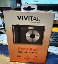 VIVITAR----SNAPSHOT--44MP DIGITAL CAMERA--BLACK