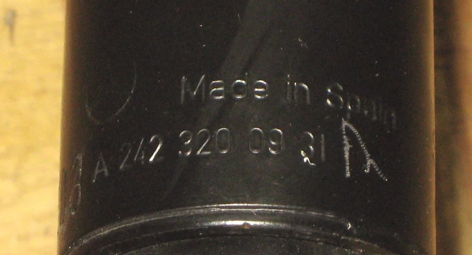 Mercedes Benz B250e B 250 e 2016 2017 amortiguador 2423200931, 2043260598, OEM Foto 3 de 4