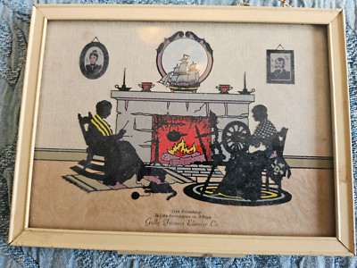 Vintage Advertising - Silhoutte w/ 1940 Calendar-Gully Farmers Elevator Co.-(MN)