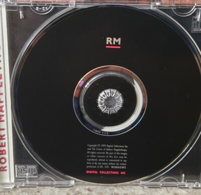 RARE 1995 Robert Mapplethorpe An Overview PC CD-ROM Art Gallery