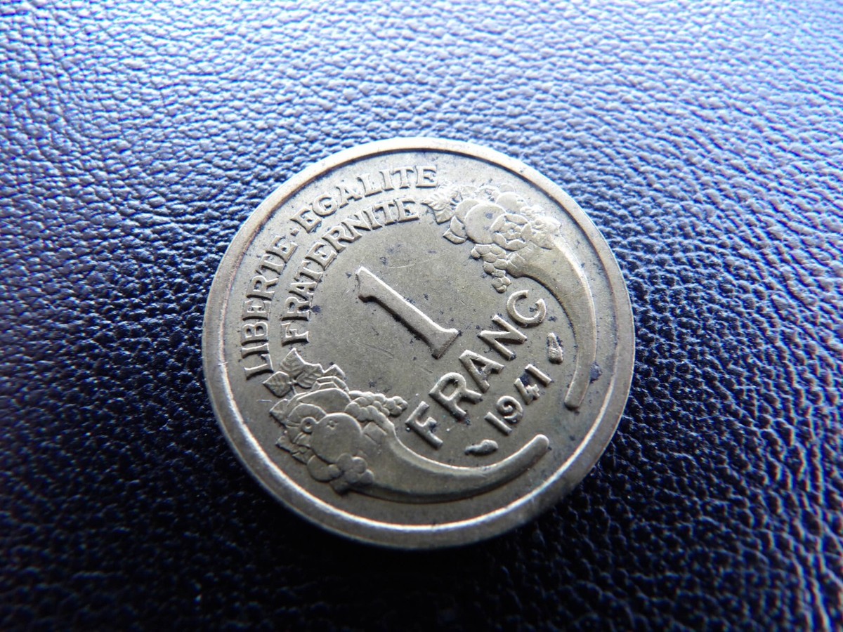 な　フランス　1 France coin 1 Franc 1941 year (25) | eBay