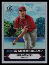 2021 Bowman Chrome #SC-11 Reid Detmers 2020 Summer Camp Los Angeles Angels
