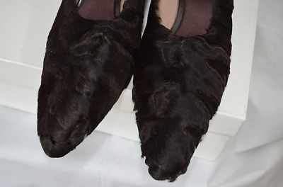 ROCHAS real astrakhan fur shoes sz 39 $$$$$$$ | eBay 