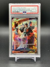 2022 Force of Will Game of Gods Rev Order Of Flame Dragon Flame 79 PSA 10