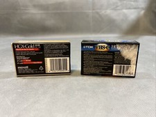 30 CAMCORDER TAPE VHS-C 1 MAXELL HGX-GOLD TC-30 NEW TDK 1 VHS-C HG ULTIMATE