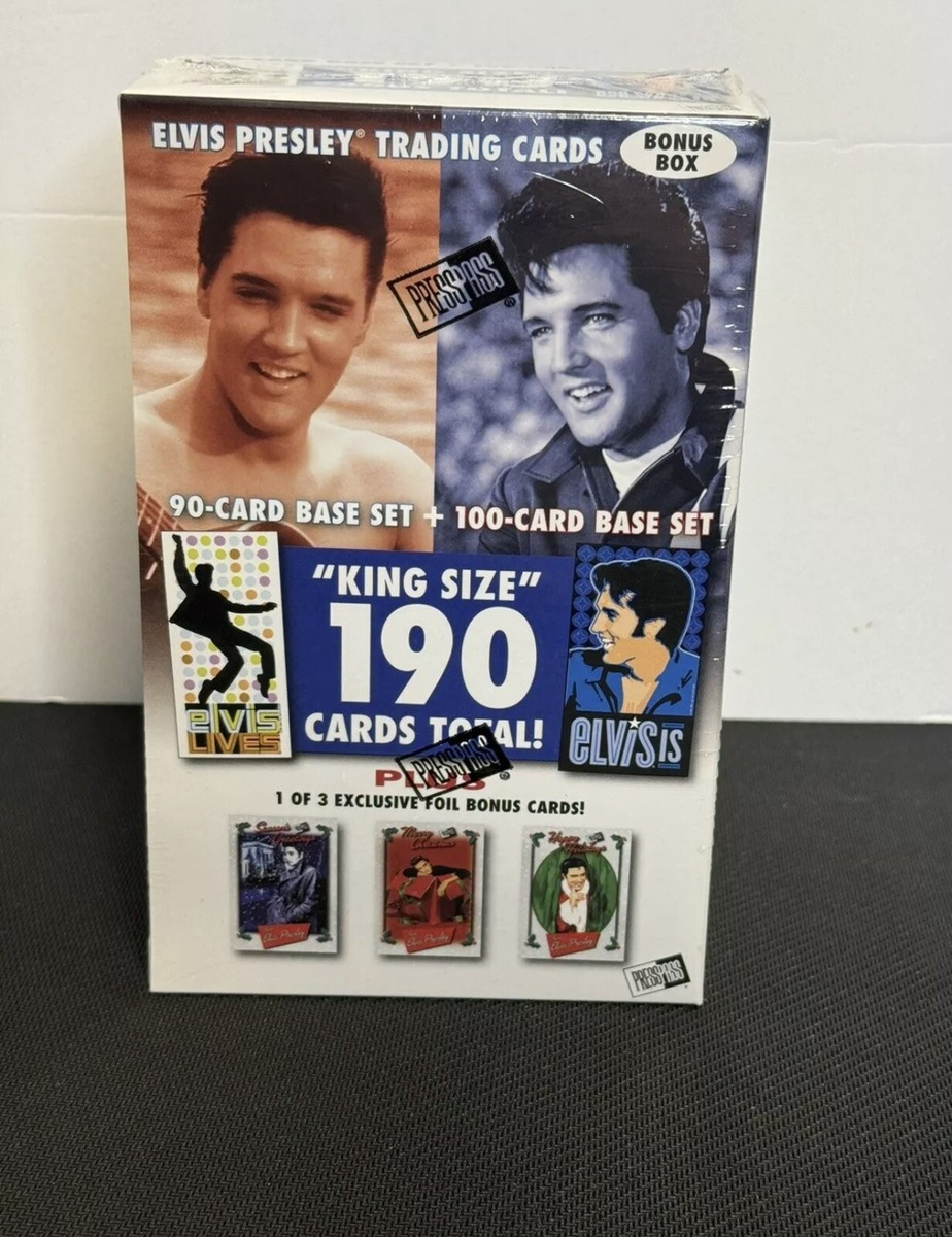 Press Pass 2008 Elvis Presley Factory Sealed King Size Bonus Box 190 Cards  | eBay