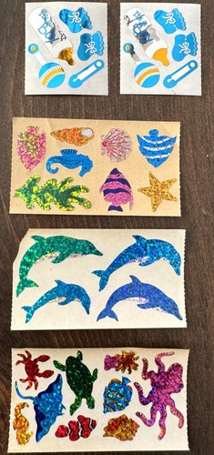 VINTAGE STICKOPOTAMUS FRANCES MEYER + SCRAPBOOKING STICKERS MOSTLY NEW - Imagen 4 de 7