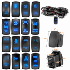 Wiring Harness Kit Rocker Switch For Polaris General Ranger RZR PRO XP 