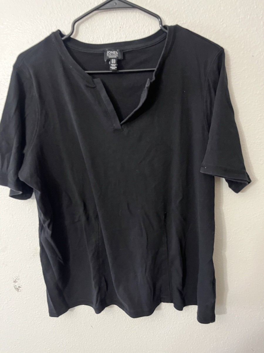 【BAON】[unisex] Papon Sporty Glossy V-neck Short Sleeve Tee Women's V Neck Short Sleeve Top Loose Fit T Shirt | eBay