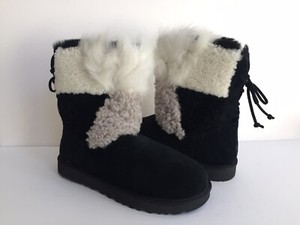 ugg patchwork black