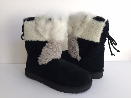 ugg patchwork fluff