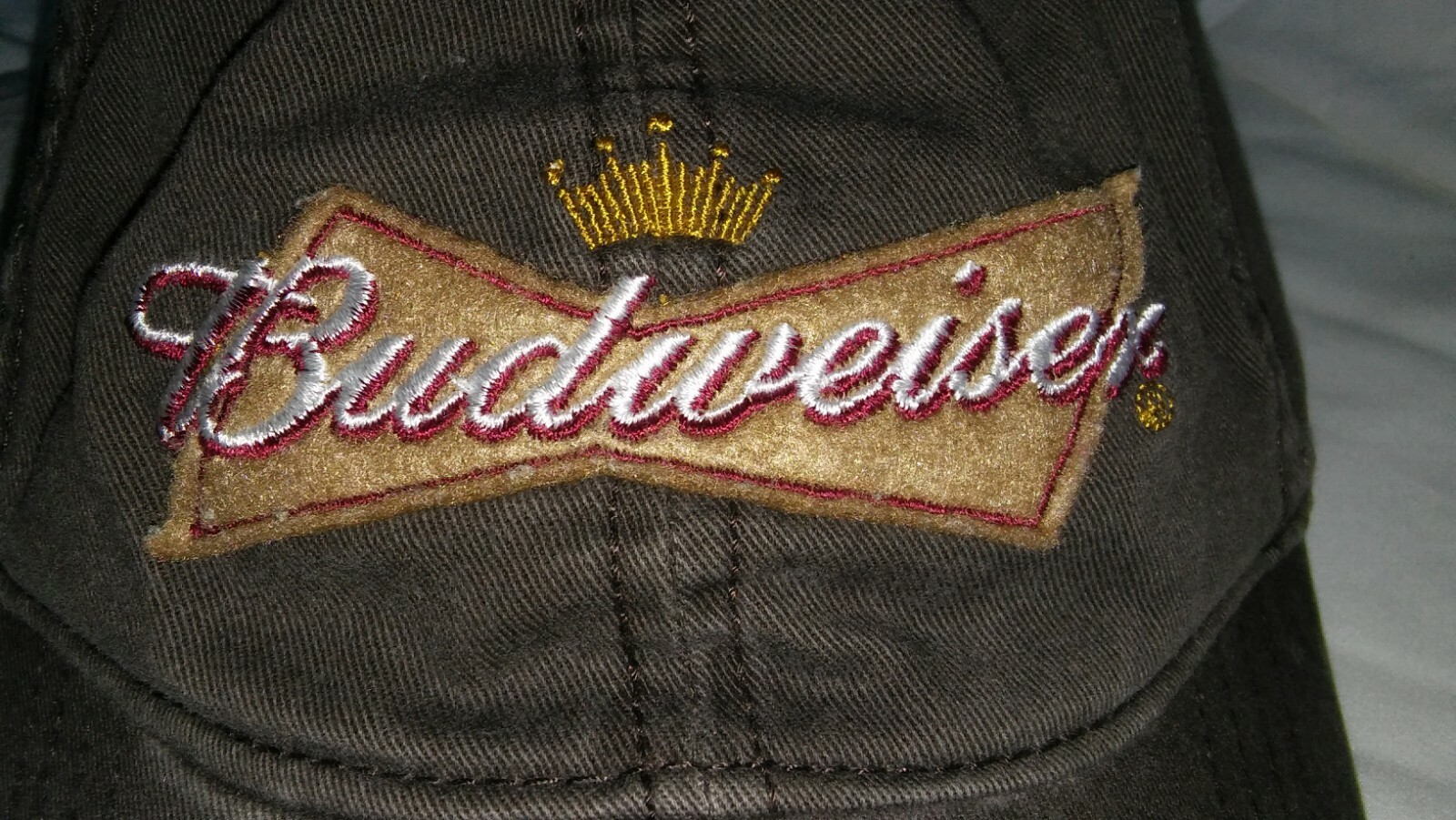 Budweiser Anheuser Busch Beer Cap/Hat Official Produc… Gem