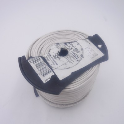 500' CME 14 AWG Solid Copper Wire White THHN THWN-2 600V T90 Nylon