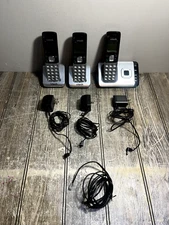 Lot of 3, Vtech Cordless Phones CS6729-5 with Bases w/ cords -READ