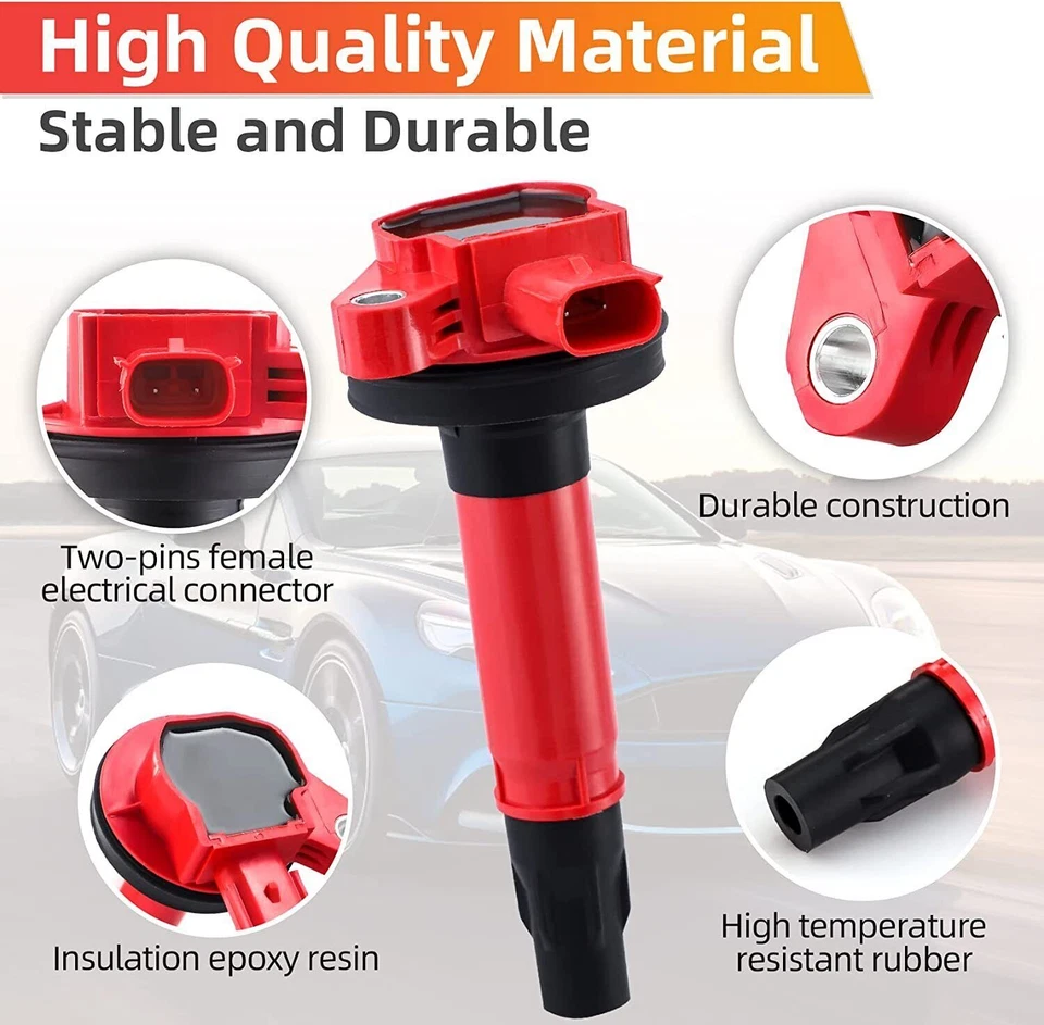 6 катушек зажигания DG520 для Ford Edge F150 Flex Lincoln Mercury 3,5/3,7 л UF553 - Изображение 2 из 4