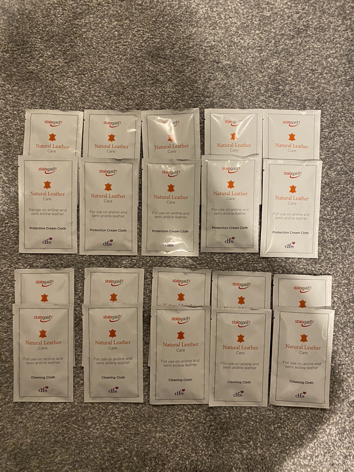 DFS Natural Leather Sofa Cleaner Care Kit With Cleaning and Protective