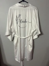 Bridal Robe, Bride Getting Ready Robe Small