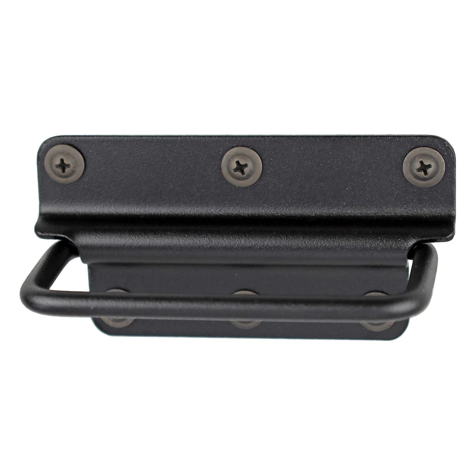 Kistengriff 108x54x2 Schwarz Klappgriffe Einlasskistengriffe Tragegriffe Griff - Bild 2 von 4