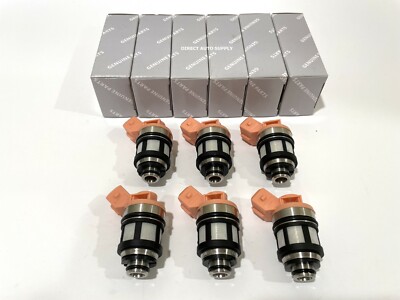 6 NEW OEM FUEL INJECTORS 16600-88G10 90-95 D21 PICKUP PATHFINDER QUEST 3.0L V6