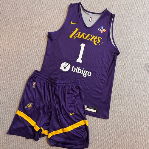 BRONNY JAMES Pre-Draft Issued Jersey Lakers NBA Authentic Trikot Nike LEBRON - Bild 2 von 9