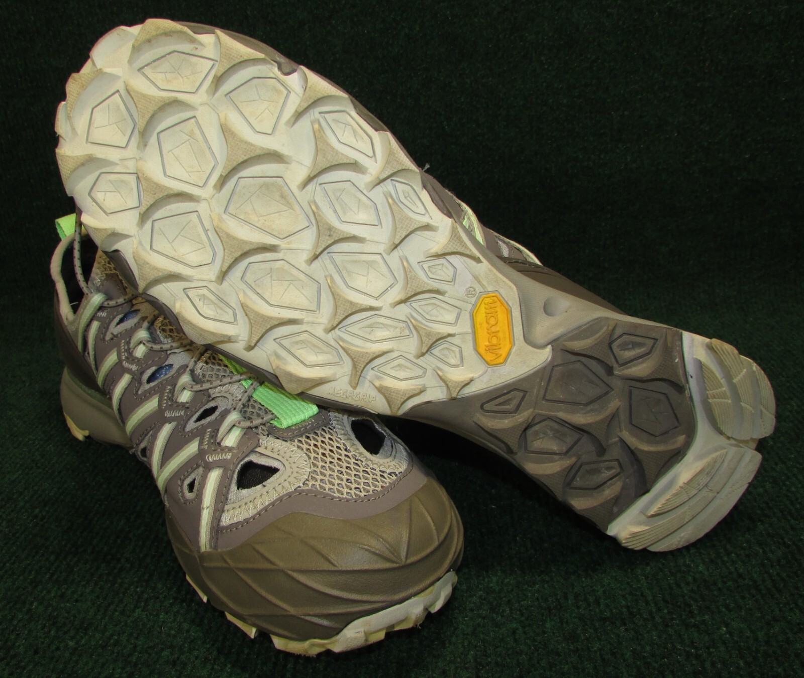 Scarpe da trekking Merrell Brindle grigio acqua verde J52772 donna taglia 11
