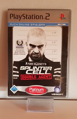  PS2 Spiel Tom Clancy´s Splinter Cell -  Double Agent  OVP+Anleitung A5076