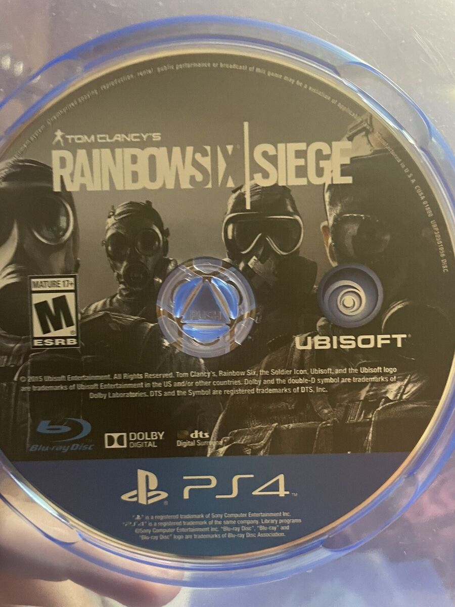 Tom Clancy's Rainbow Six Siege - (PlayStation 4) Disc, Case Tom Clancy's Rainbow Six Siege - (PlayStation 4) Disc, Case
