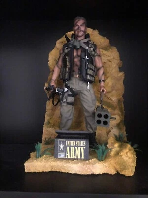 Commando film 32 Cm 1/6 diorama detolf version - Photo 1/3