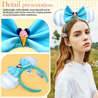 Disney. Parks Cinderella Minnie 2025 Mouse Blue Ear Headband 