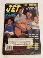 1985 July 8 JET Magazine, Bill Withers Intimate Visit with Him & Family (MH38)