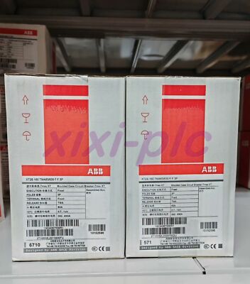 1 pcs NEW ABB XT2S160 TMA63630 F F 3P Circuit breaker DHL shipping