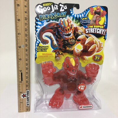Heroes Of Goo Jit Zu Dino X-Ray Action Figure Blazagon The Dragon