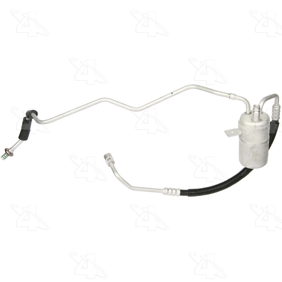 Manguera de descarga de refrigerante de aire acondicionado 4 estaciones para Chrysler Sebring 2001-2002 Foto 2 de 3