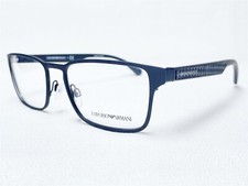 NEW Emporio Armani EA1063 3094 Men's Black Carbon Eyeglasses Frames 53/17 145