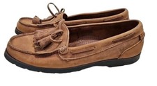 Roundtree & Yorke 10.5 Leather Kiltie Tassel Loafers Moccasins USA Made OH10