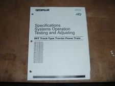 Caterpillar D6T Track Tractor Train Specs System Test Service Repair Manual JHB1