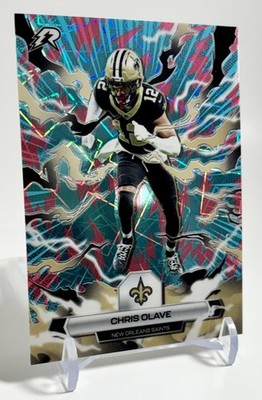 2025-26 Topps Resurgence Chris Olave Sky Blue & Pink Shock #69 New Orleans