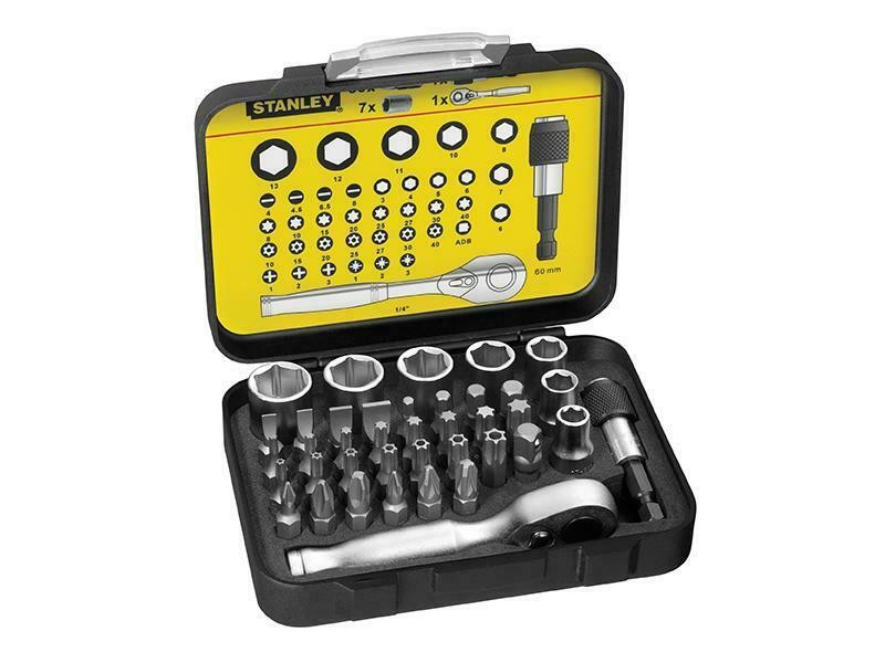 Stanley Light 39 Piece Socket And Bit Set - Image 6