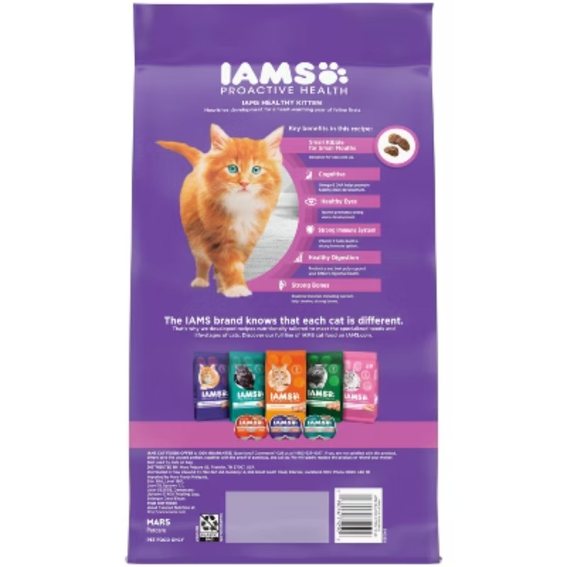 IAMS Proactive Health with Chicken Kitten Premium Dry Cat Food