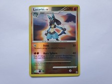 Carta Pokémon Lucario 6/130 Diamante e Perla Reverse Holo 2007