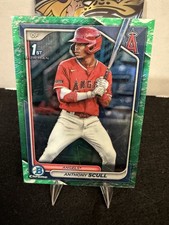 2024 Bowman - Chrome Prospects Anthony Scull #BCP-107 Lunar Glow Refractor (RC)