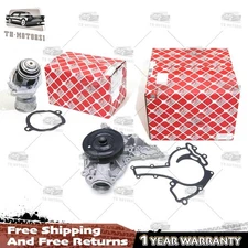 Febi Engine Water Pump & FEBI Thermostat Kit For Mercedes Benz W204 W211 M272