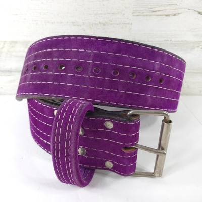SAFE U.S.A. 10mm Single-Pronged PURPLE Powerlifting Belt  display picture 2