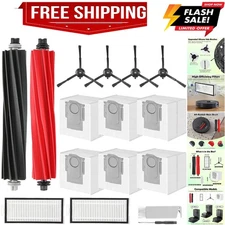 Value-Packed Q5 Max+ Vacuum Accessories: Brushes, Filters & Dust Bags Included