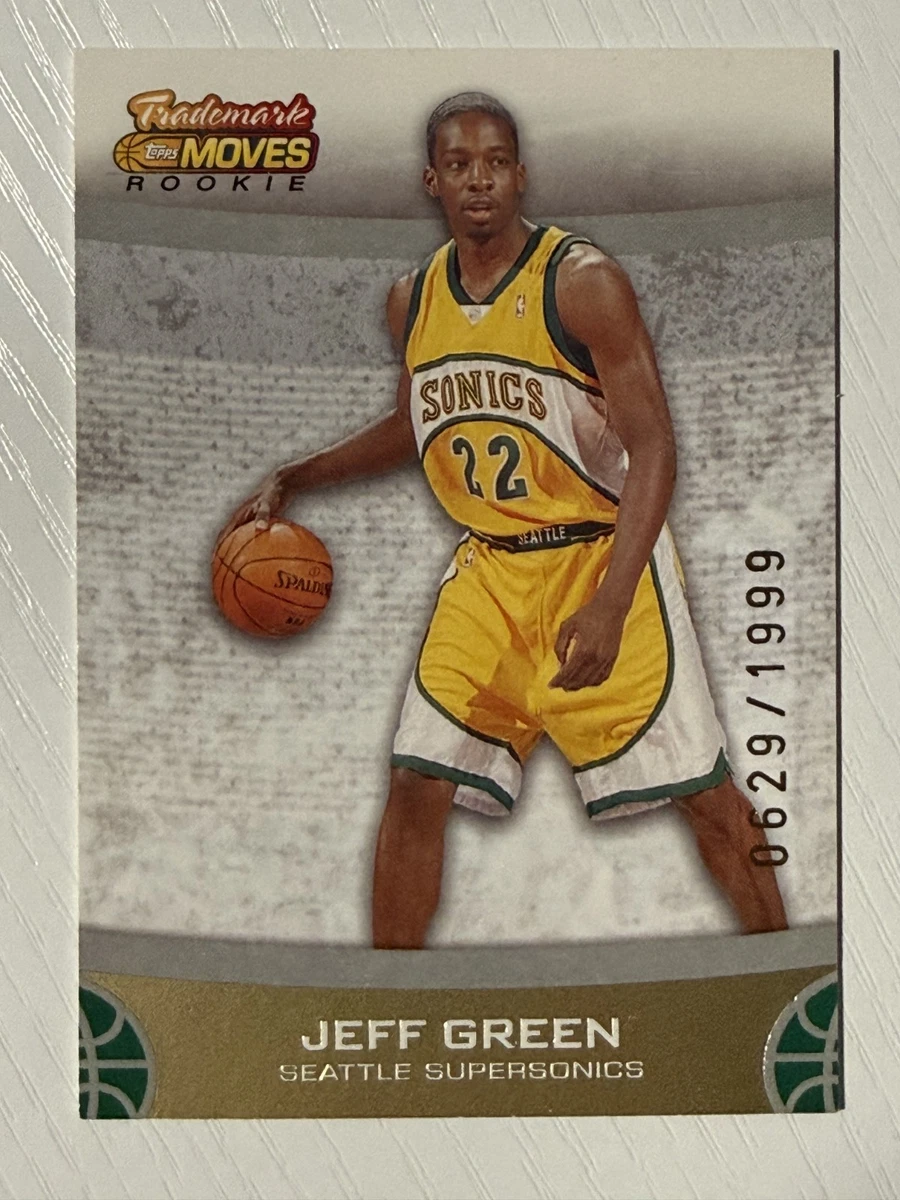 Basketball Jeff Green Rookie 2007-08 Season Sports Trading Cards