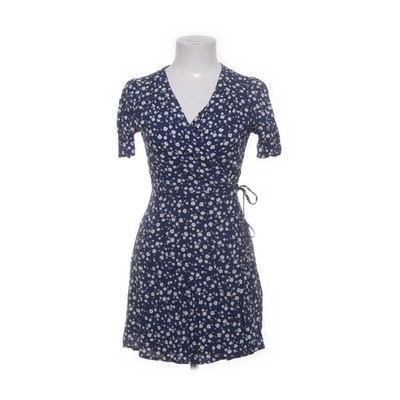 Minkpink, Wickelkleid, Größe: S, Blau/Weiß/Mehrfarbig, Blumen, Damen #fCn