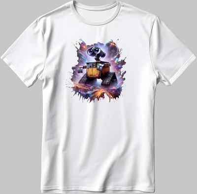 DISNEY WALL E ROBOT CUTE V2 WHITE T SHIRT WITH UNISEX STYLE BEST GIFT 