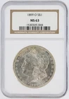 1899-O Morgan Dollar NGC MS63 S$1 New Orleans Minted Silver Dollar No Reserve