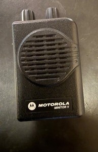 Motorola Minitor V(5) Low Band Pager 45-48.995MHz 2 CH